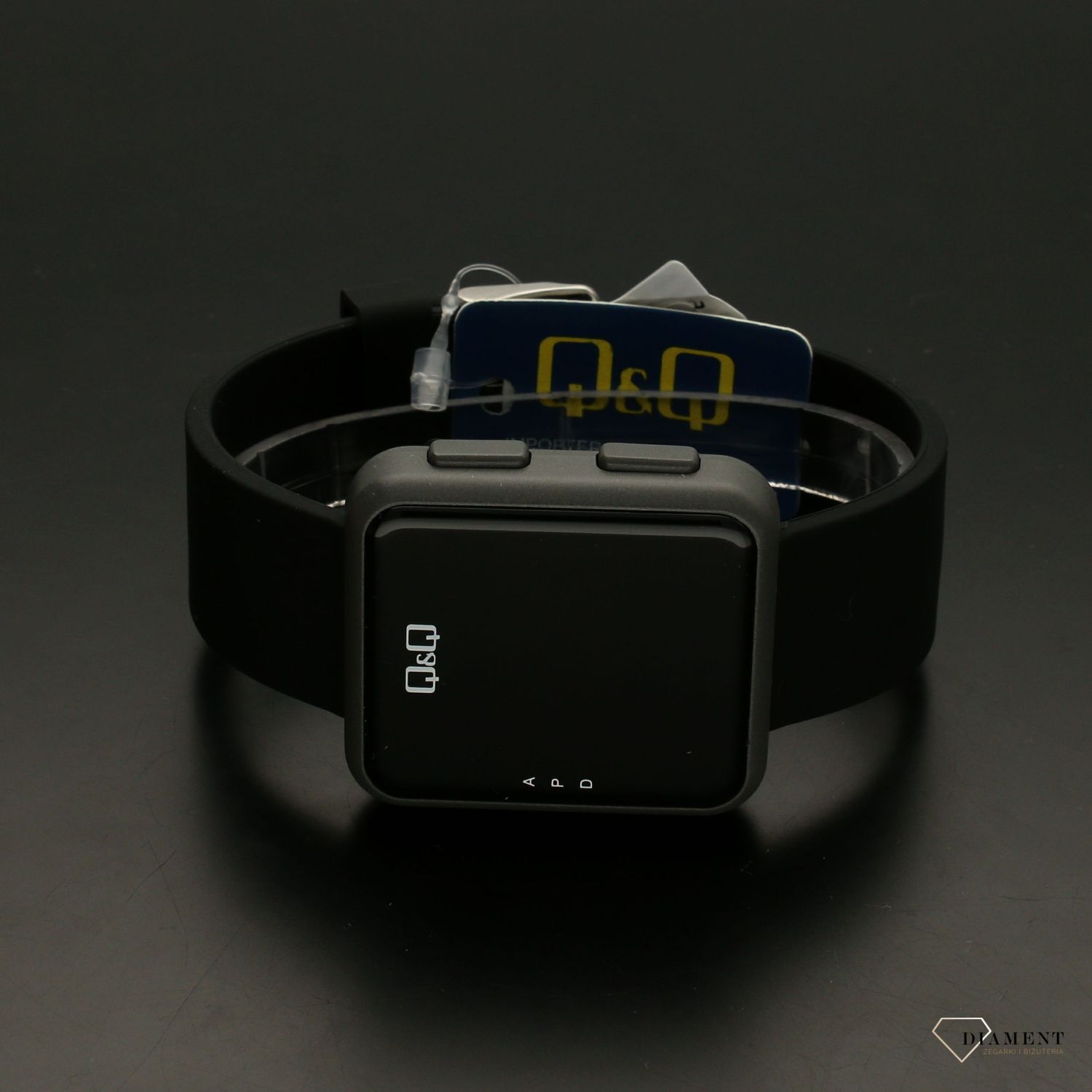 Zegarek męski Q&Q z wyświetlaczem M197-003.jpg