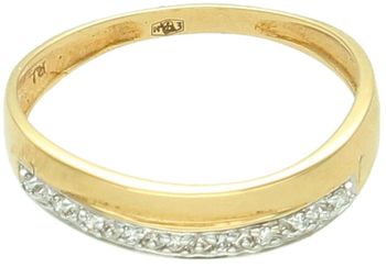 Pierścionek złoty DIAMENT żółte złoto, diamenty, obrączka M221 prs.jpg