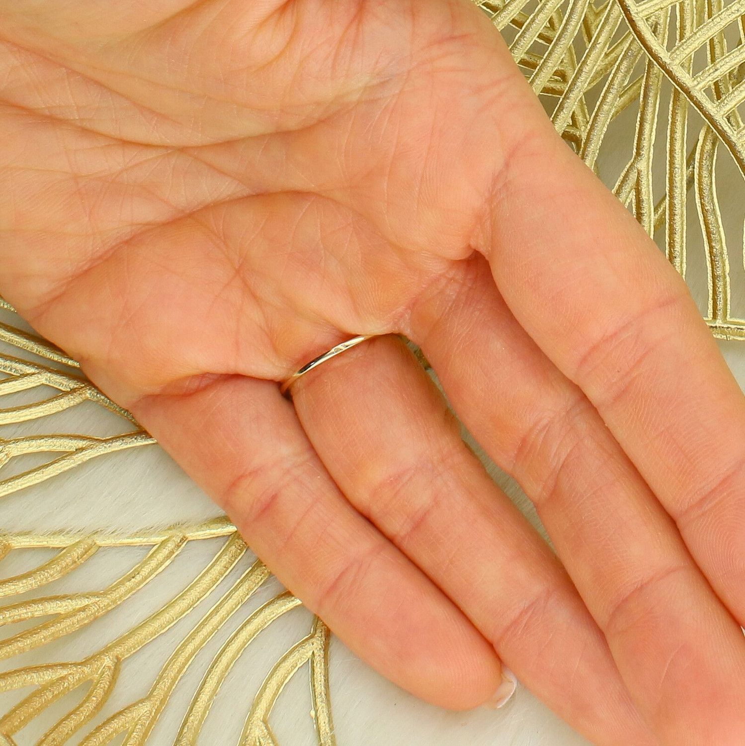 Pierścionek złoty DIAMENT 585, diamenty  M341.jpg