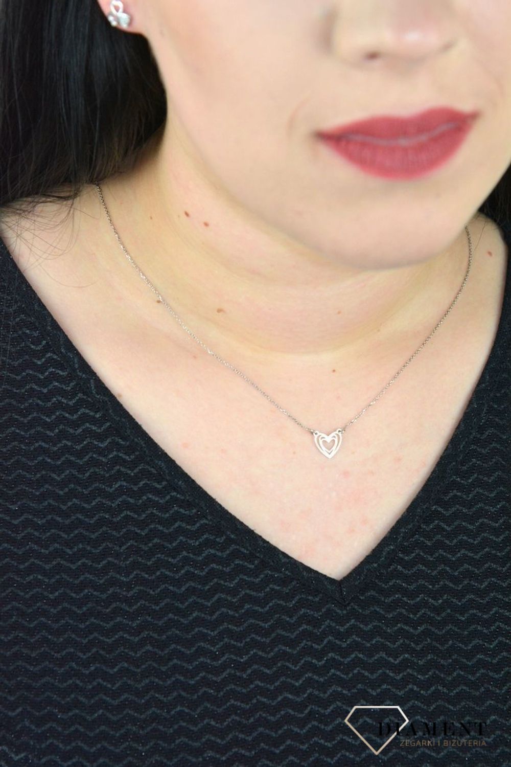 Srebrny naszyjnik ażurowe serce MANK008442.jpg