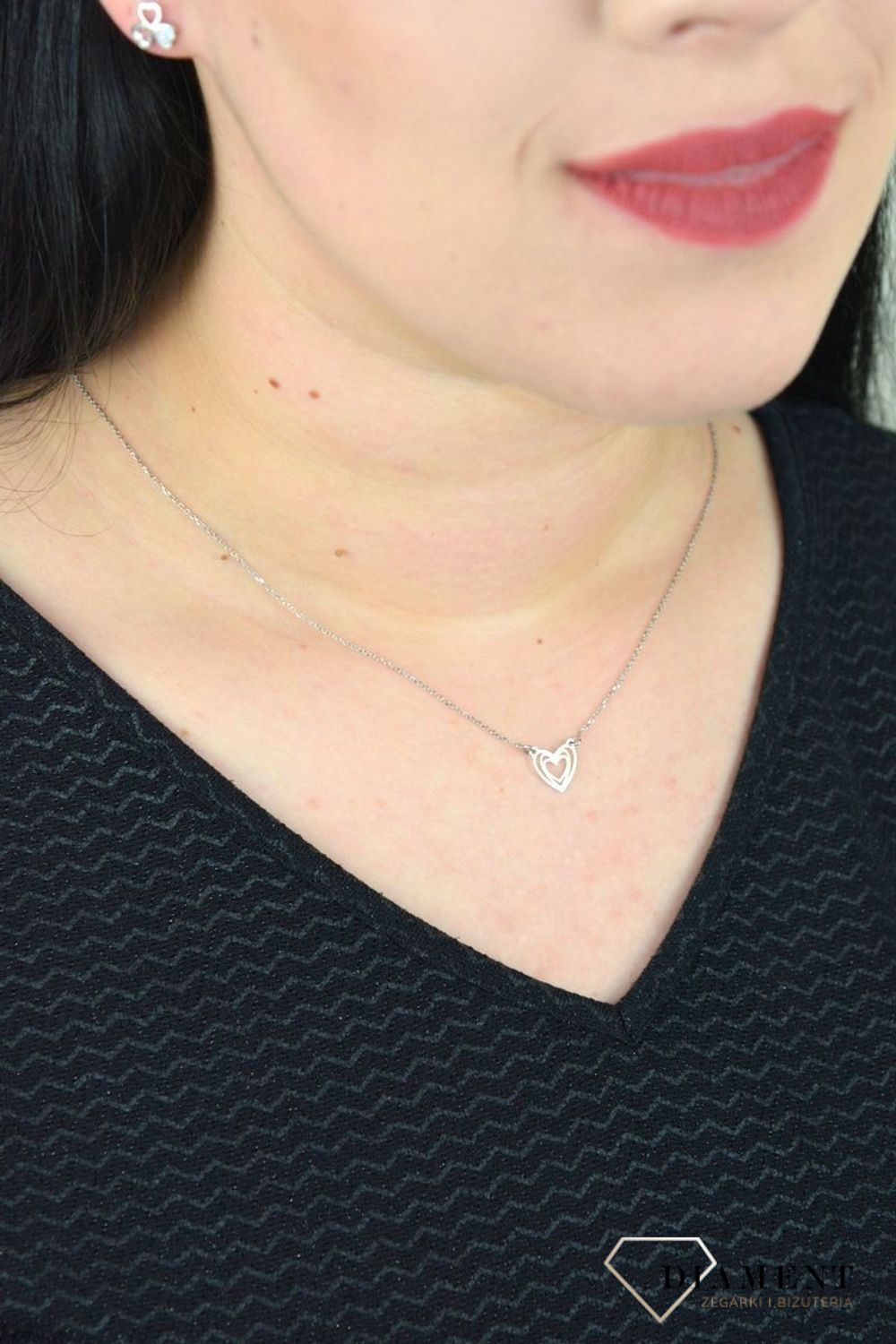 Srebrny naszyjnik ażurowe serce MANK008442.jpg