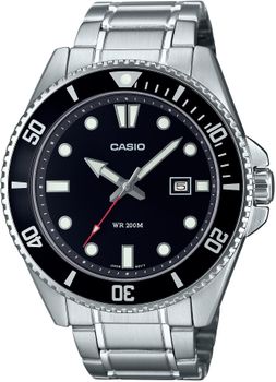 Zegarek męski Casio Duro Diver MDV-107D-1A1VEF 200M – czarny, stalowa bransoleta.jpg