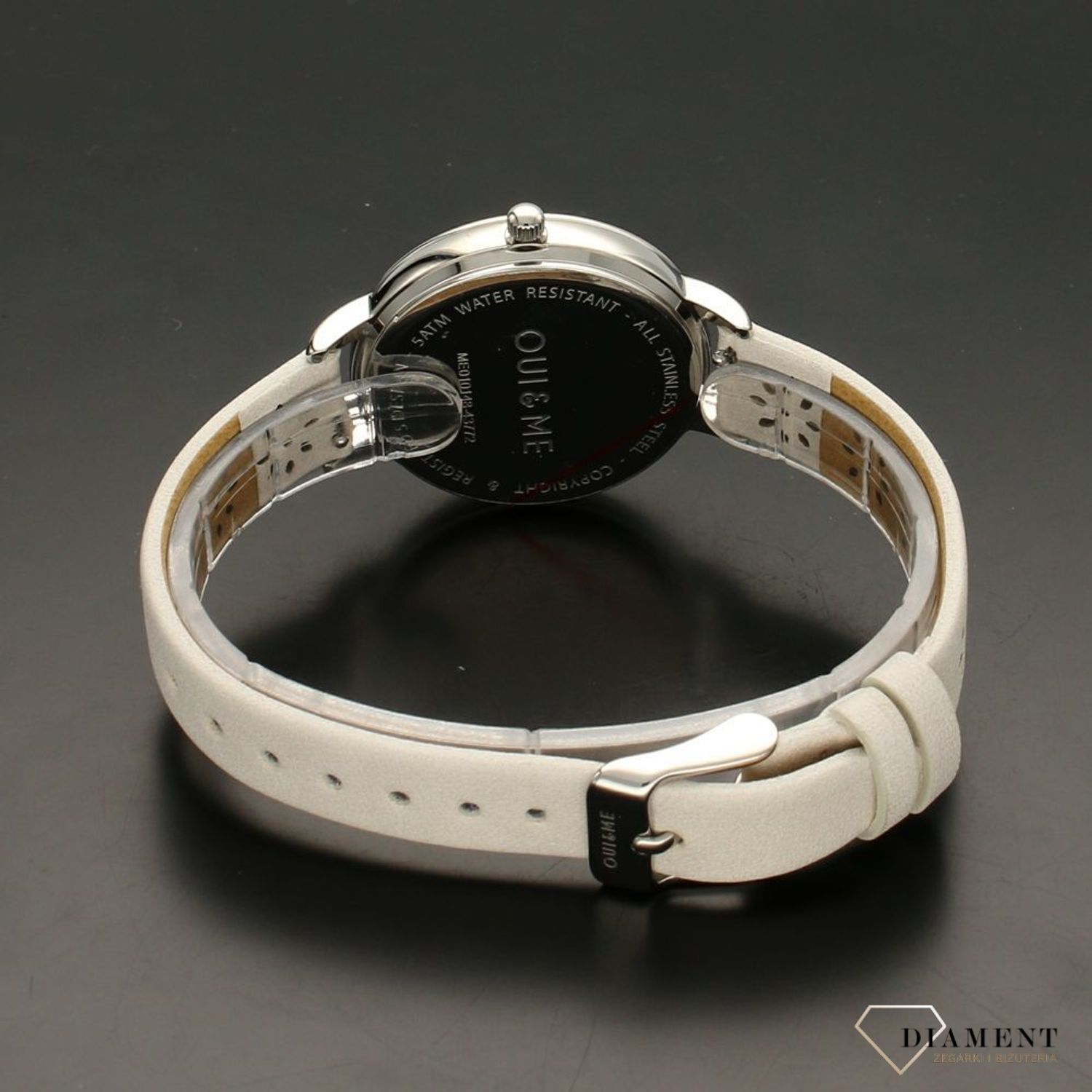 Zegarek damski OUI&ME ME010148 z białym paskiem.jpg