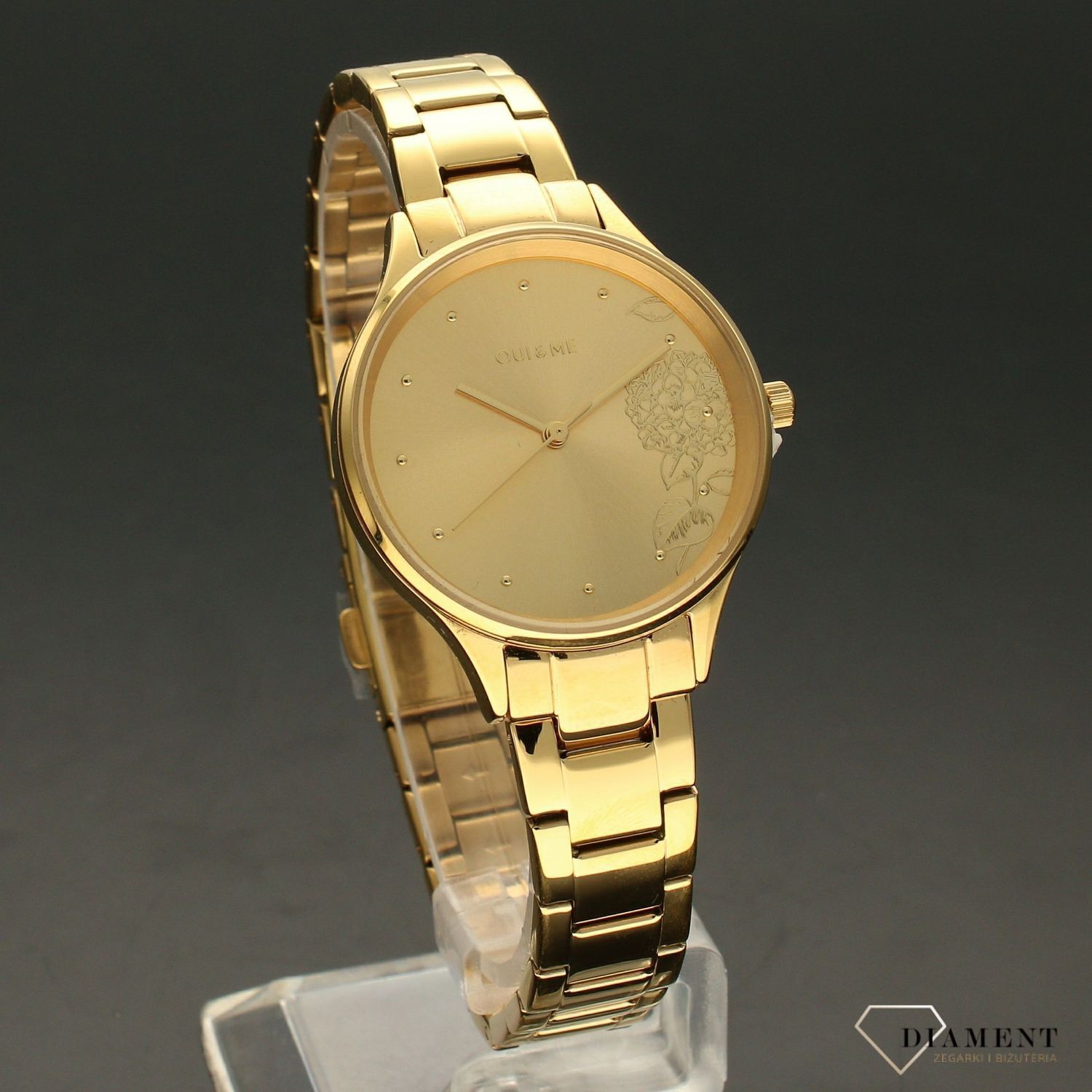 Zegarek damski na złotej bransolecie OUI&ME ME010218.jpg