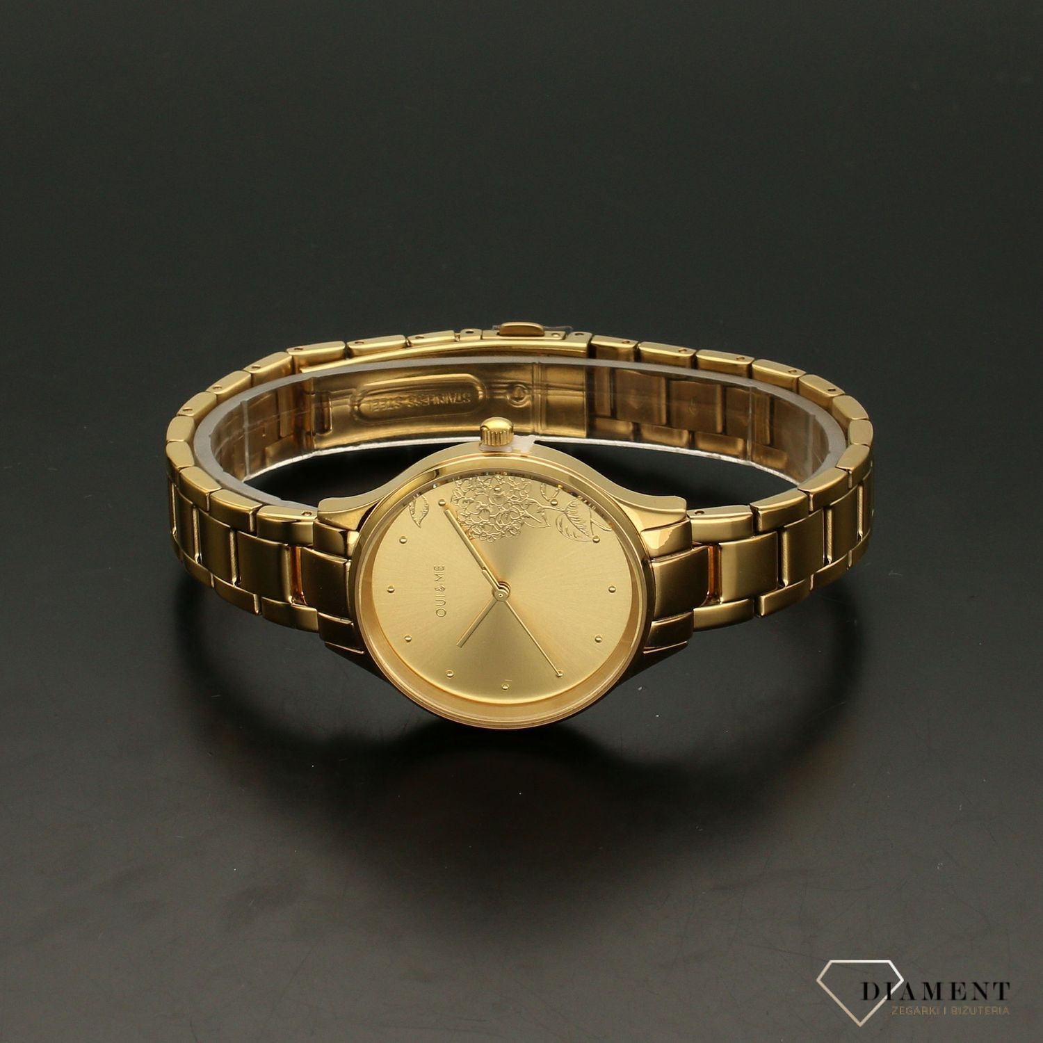 Zegarek damski na złotej bransolecie OUI&ME ME010218.jpg