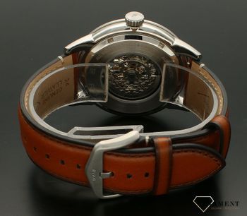 Zegarek męski Fossil Townsman Automatic ME3154. Męski zegarek automatyczny. Męski zegarek Fossil. Zegarek męski na brązowym pasku. Mę (1).jpg