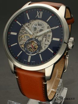 Zegarek męski Fossil Townsman Automatic ME3154. Męski zegarek automatyczny. Męski zegarek Fossil. Zegarek męski na brązowym pasku. Mę (3).jpg