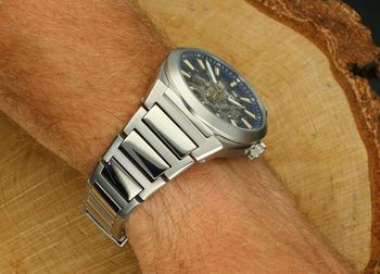 Zegarek męski Fossil Everett Automatic Skeleton ME3220 bok.jpg