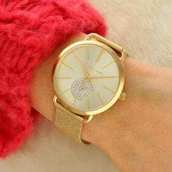 Zegarek damski Michael Kors Portia MK3844 – złoty  Elegancja z subtelną tarczą kolor złoty.jpg