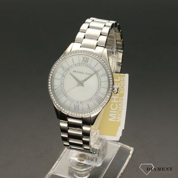 Zegarek damski w kolorze srebrnym z dołączona do zestawu bransoletką z motywem serca. Idealny prezent dla ukochanej kobiety (3).jpg