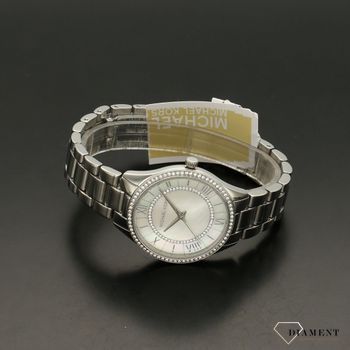 Zegarek damski w kolorze srebrnym z dołączona do zestawu bransoletką z motywem serca. Idealny prezent dla ukochanej kobiety (4).jpg