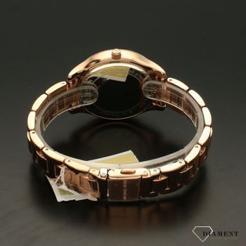 Zegarek damski na złotej bransolecie Michael Kors MK4624 z tarczą w kolorze różowego złota.  (4).jpg