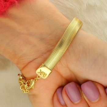 Bransoletka damska Michael Kors MKJ8487710 – złota zapięcie bransoletki.jpg