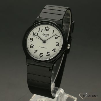Zegarek męski CASIO Classic na czarnym gumowym pasku  MQ-24-7B2LEG (2).jpg