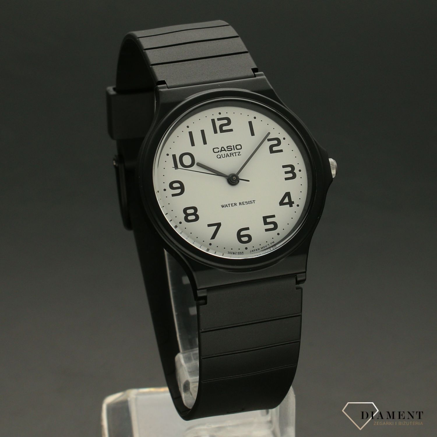 Zegarek męski CASIO Classic na czarnym gumowym pasku  MQ-24-7B2LEG (1).jpg