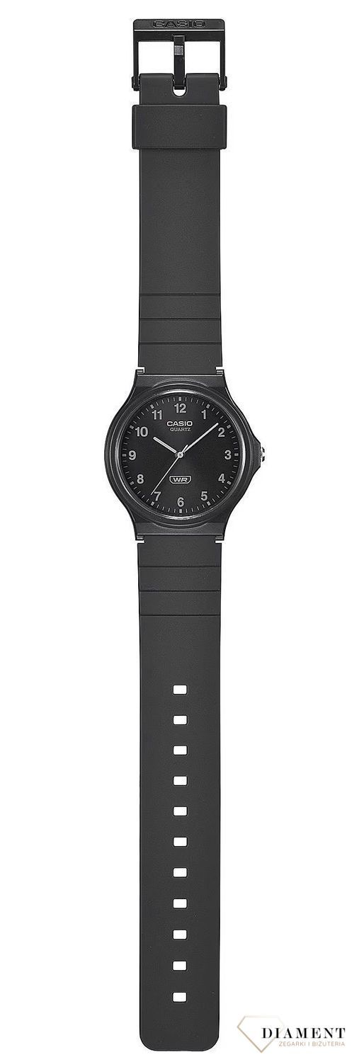 Zegarek Casio Classic na pasku MQ-24B-1BEF czarny z cyframi. Minimalistyczny zegarek Casio. Tani zegarek Casio. Zegarek dziecięcy.Czarny zegarek dla kobiety. Zegarek z cyframi. CASIO Collection STANDARD. Zegarek na prezent1.jpg