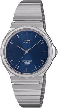 Zegarek Casio MQ-24DA-2AEF zegarek srebrny z niebieską tarczą.jpg