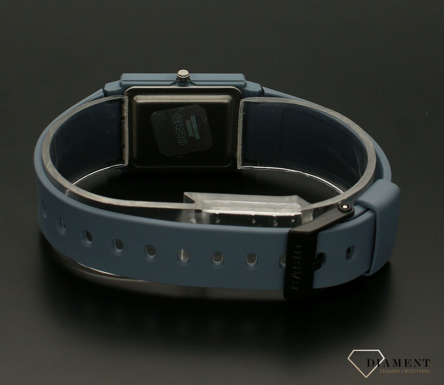 Zegarek damski Casio Classic niebieski MQ-38UC-2A2ER. W zegarku zastosowano trwały pasek, który wykonano z wysokiej jakości gumy w kolorze niebieskim. Mechanizm japoński mieści się w plastikowej, wytrzymałej kopercie o kla.jpg