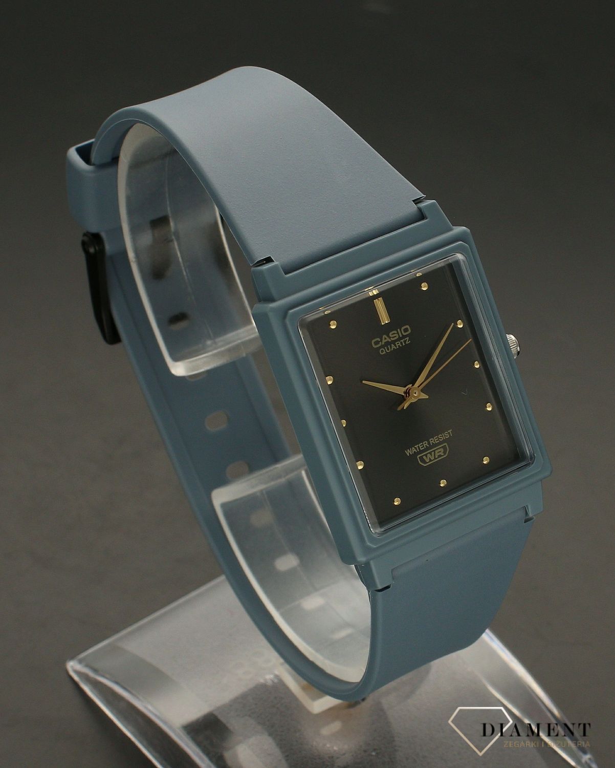 Zegarek damski Casio Classic niebieski MQ-38UC-2A2ER. W zegarku zastosowano trwały pasek, który wykonano z wysokiej jakości gumy w kolorze niebieskim. Mechanizm japoński mieści się w plastikowej, wytrzymałej kopercie o kla.jpg