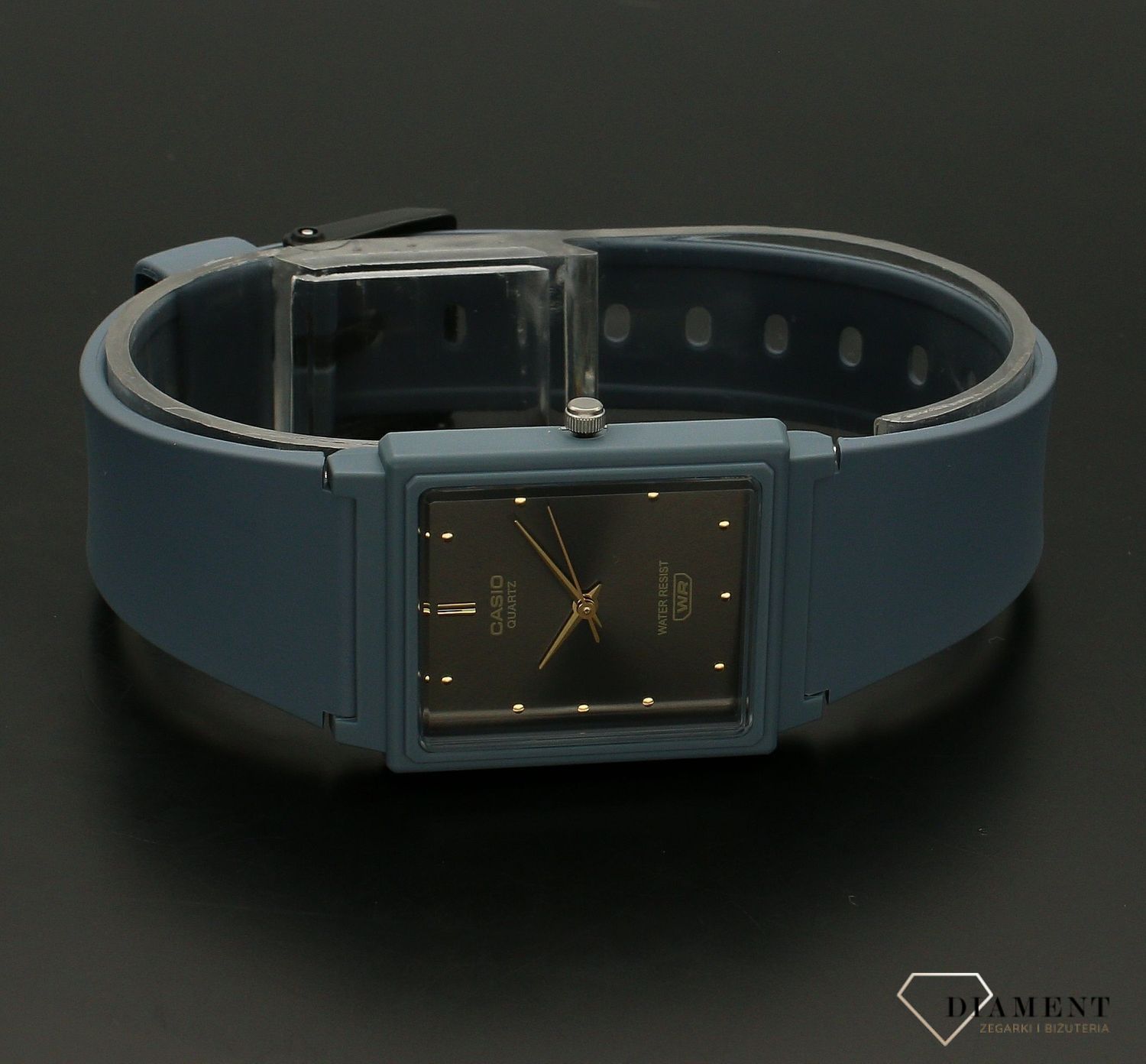 Zegarek damski Casio Classic niebieski MQ-38UC-2A2ER. W zegarku zastosowano trwały pasek, który wykonano z wysokiej jakości gumy w kolorze niebieskim. Mechanizm japoński mieści się w plastikowej, wytrzymałej kopercie o kla.jpg