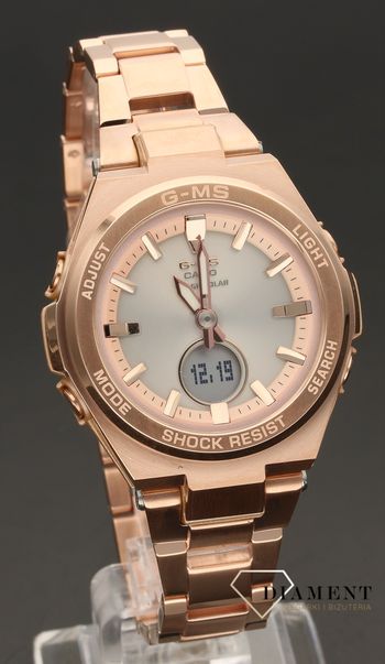 Damski wstrząsoodporny zegarek Baby-G G-MS Metal Bezel Limited MSG-S200DG-4AER (1).jpg