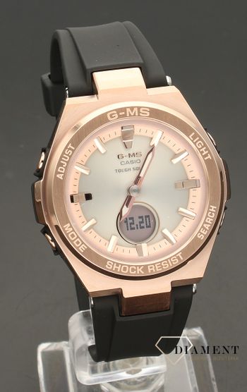 Damski wstrząsoodporny zegarek Baby-G G-MS Metal Bezel Limited MSG-S200G-1AER (1).jpg