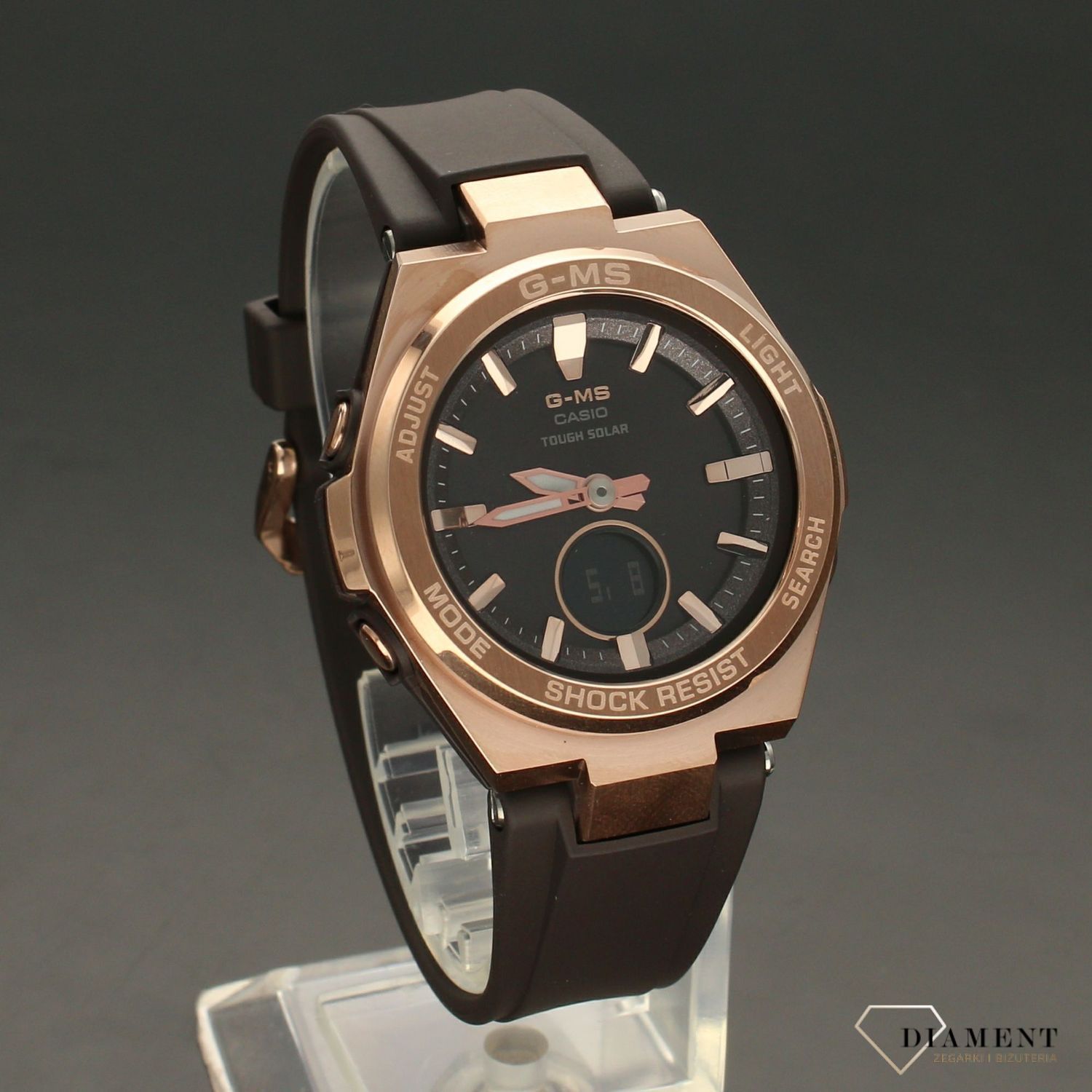 Zegarek damski wstrząsoodporny Baby-G G-MS Metal Bezel MSG-S200G-5AER.jpg