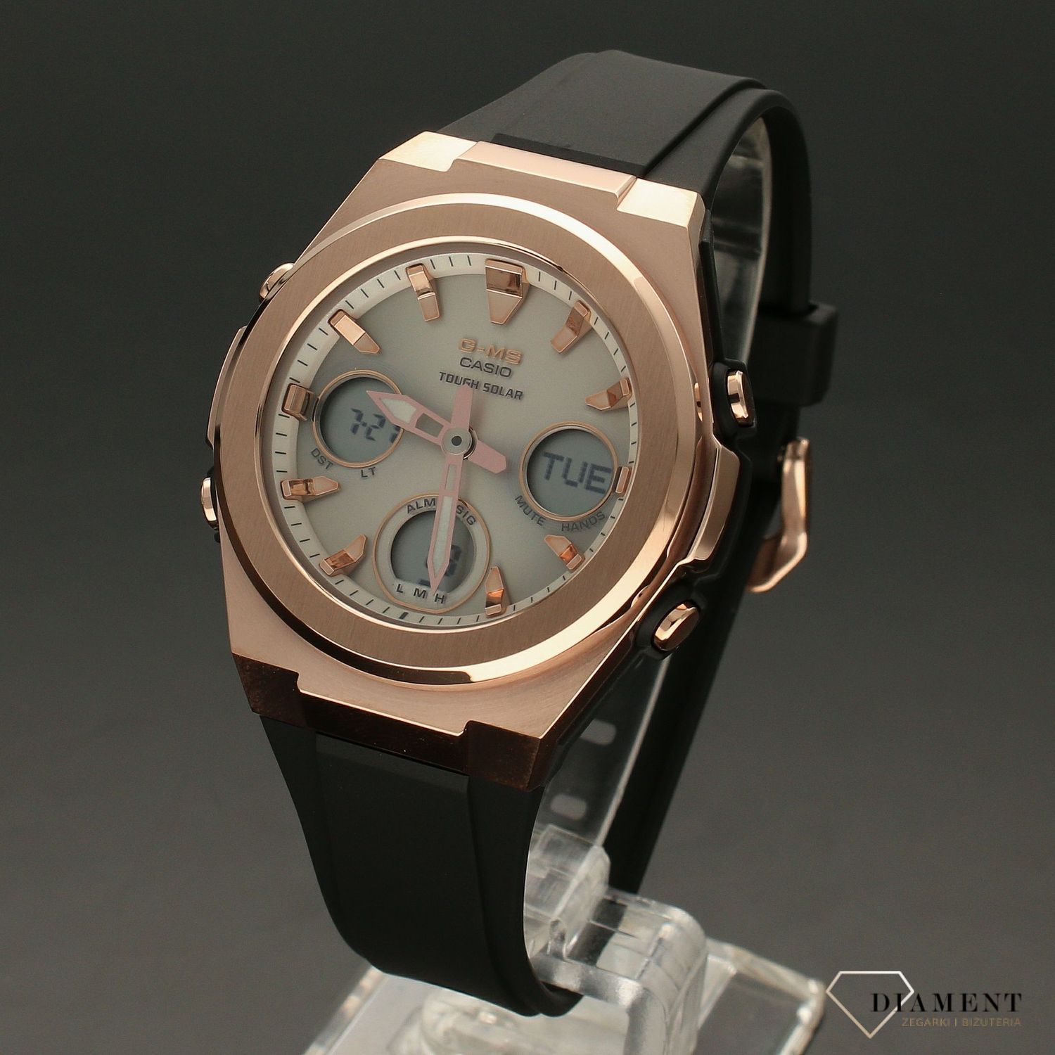 Zegarek damski sportowy CASIO Baby-G Solar MSG-S600G-1AER.jpg