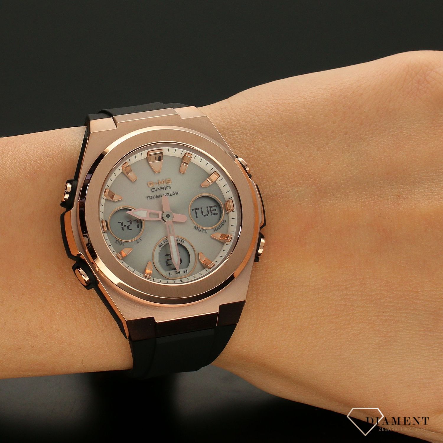 Zegarek damski sportowy CASIO Baby-G Solar MSG-S600G-1AER.jpg