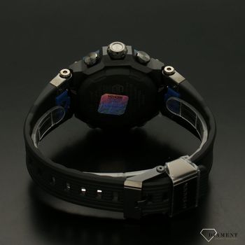 Zegarek męski Casio MT-G Dual Core Guard Bluetooth Solar MTG-B200B-1A2ER. Zegarek męski to model, w którym zastosowano nową konstrukcję Dual Core Guard. Składają się na nią czarna koperta ze stali szlachetnej wzmocnionej karbo (5).jpg