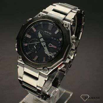 Zegarek męski Casio G-Shock Exclusive MT-G Bluetooth MTG-B2000D-1AER. Zegarek o eleganckim wyglądzie połączony z sportową wstawką świetnie się sprawdzi jako czasomier (3).jpg