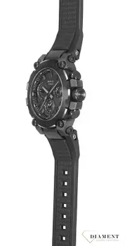 Zegarek męski G-SHOCK Casio Metal Twisted G - Dual Core Guard MTG-B3000B-1AER.  Zegarki G-shock wyposażony jest w touch solarsolar powered. Cyferblat zegarka jest panelem słonecznym, który generuje energię elektryczną ze światła słonecznego.  (1).webp
