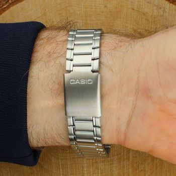 Zegarek męski Casio Classic MTP-1183PA-1AEG – czarna tarcza, stalowa bransoleta zapięcie.jpg