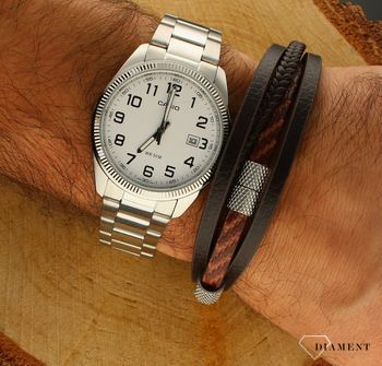  Zegarek męski Casio MTP-1302PD-7BVEF. Męski zegarek na bransolecie. Męski zegarek Casio klasyczny. Męski zegarek Casio klasyczny na bransolecie. Zegarek dla mężczyzny na prezent (2).jpg
