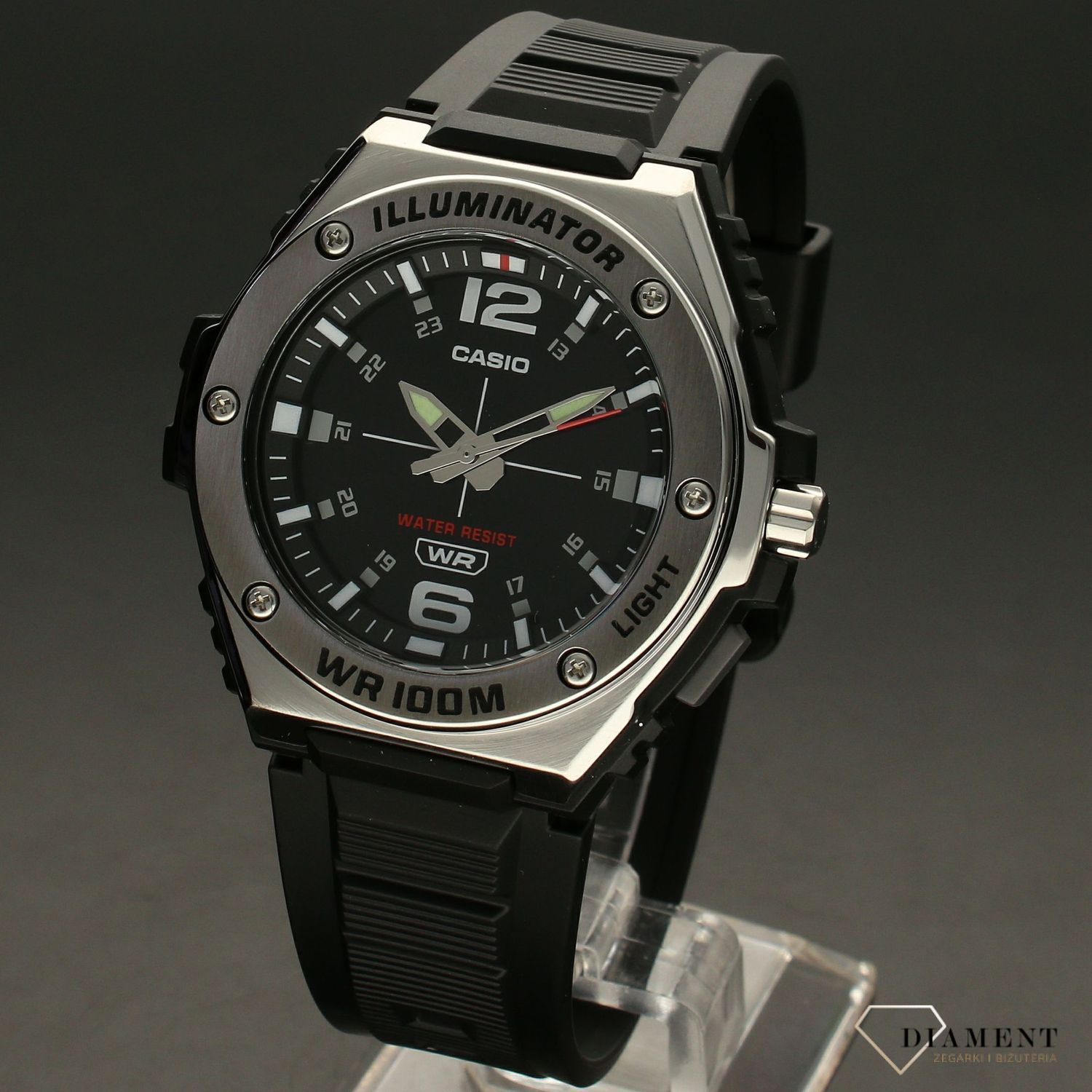 Zegarek męski Casio czarny na pasku MWA-100H-1AVEF ⌚ Zegarki Casio ✓Zegarki męskie✓ Prezent z grawerem✓ Kurier Gratis 24h✓ Gwarancja najniższej ceny✓ Grawer gratis.jpg