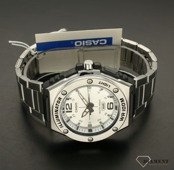 Zegarek męski Casio Sport MWA-100HD-7AVEF. Bardzo duża wodoszczelność - na poziomie 100m (10ATM) oznacza, że zegarek bez obaw może być zanurzany w wodzie np. podczas kąpieli czy pływania. Zegarek męski Casio Sport (5).jpg
