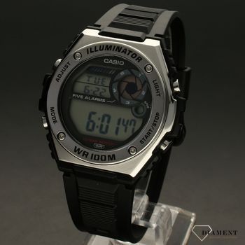 Zegarek męski Casio sportowy MWD-100H-1AVEF na czarnym gumowym pasku (2).jpg