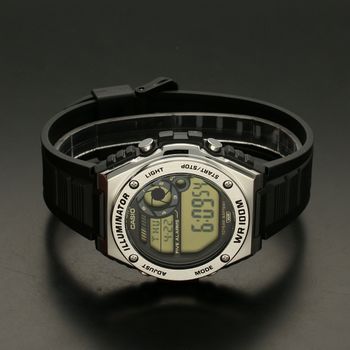 Sportowy zegarek męski Casio MWD-100H-9AVEF ⌚ Zegarek z elastycznym paskiem z czarnego tworzywa (3).jpg