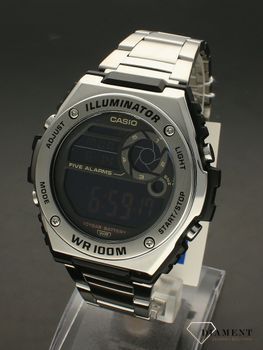 Zegarek męski Casio MWD-100HD-1BVEF. Kolekcja WaveCeptor to linia zegarków wskazujących czas najdokładniej. Są one wyposażone w mechanizm kontrolowany falami radiowymi wysyłanymi z wieży w Mainflingen koło Frankfurtu.  (1).jpg