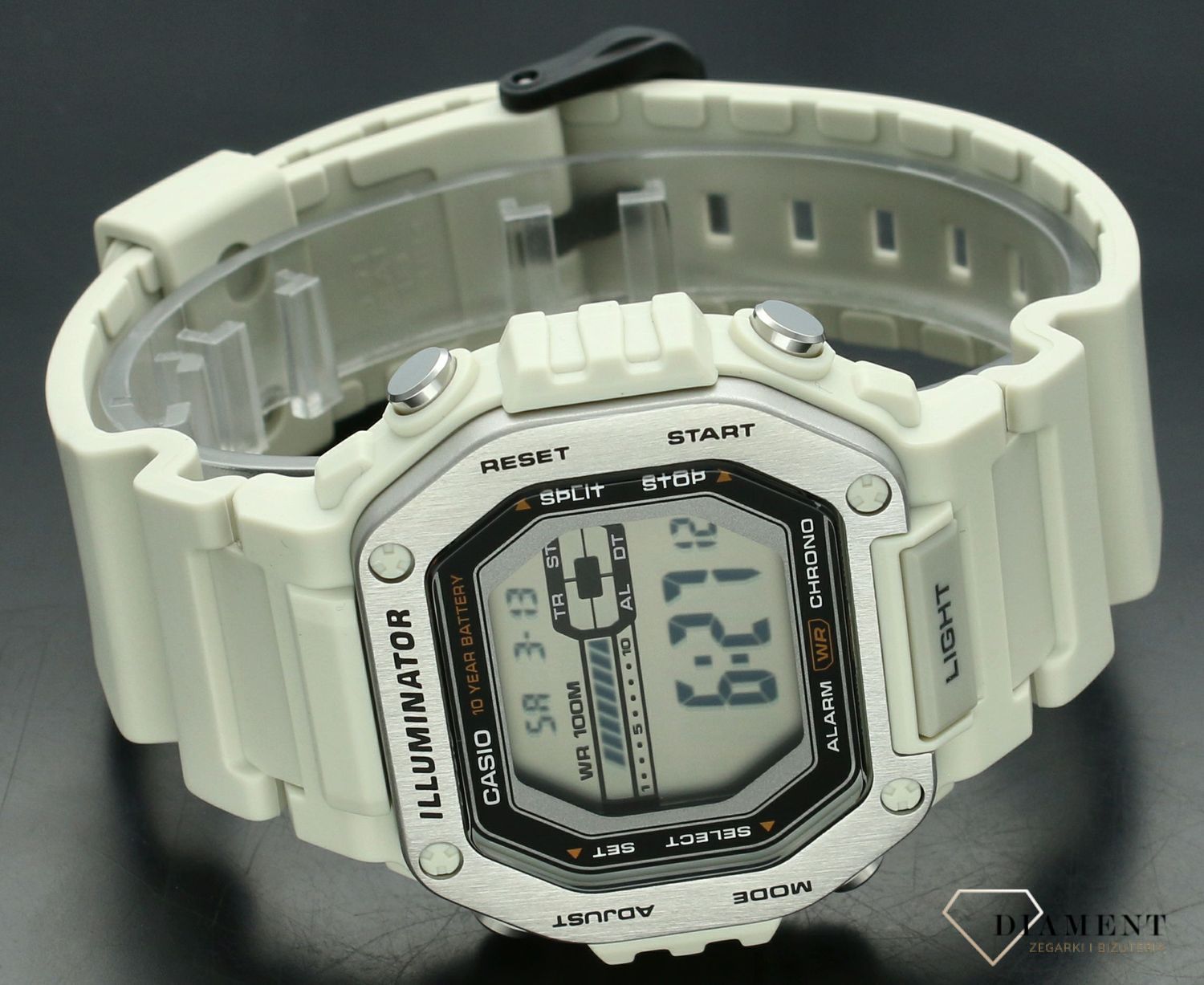 Zegarek męski Casio MWD-110H-8AVEF. Męski zegarek elektroniczny. Zegarek męski Casio. Męski zegarek na gumowym pasku, Męski zegarek Casio na prezent. Zegarek męski elektroniczny Casio..jpg