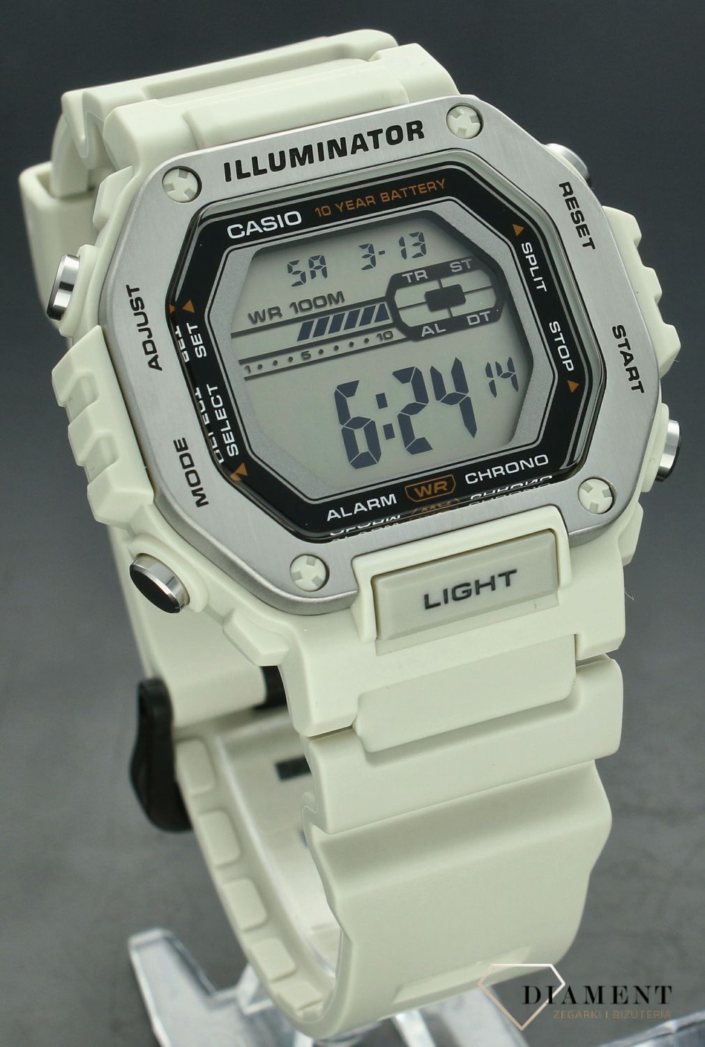 Zegarek męski Casio MWD-110H-8AVEF. Męski zegarek elektroniczny. Zegarek męski Casio. Męski zegarek na gumowym pasku, Męski zegarek Casio na prezent. Zegarek męski elektroniczny Casio..jpg