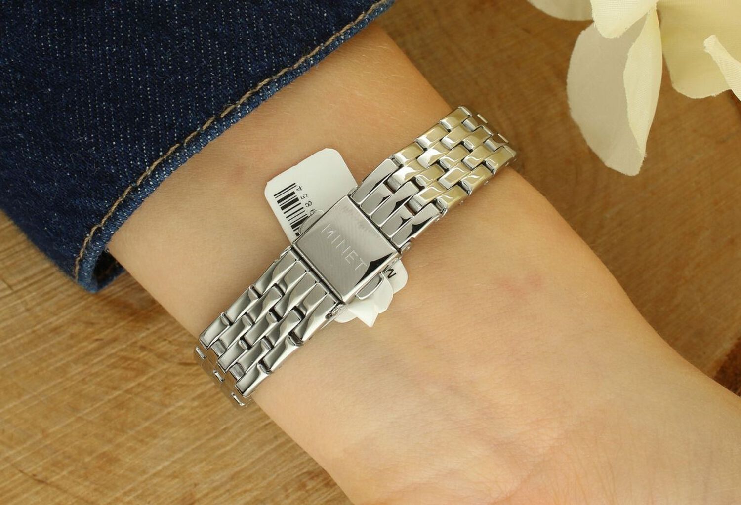 Odkryj MINET Siena – elegancki srebrny zegarek damski z kwadratową kopertą i mechanizmem Citizen Miyota. Idealny do codziennego noszenia i na prezent.1.jpg