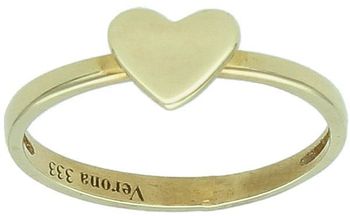 Złoty pierścionek z sercem próba 333, rozmiar 10 N00-EA11568 1.jpg