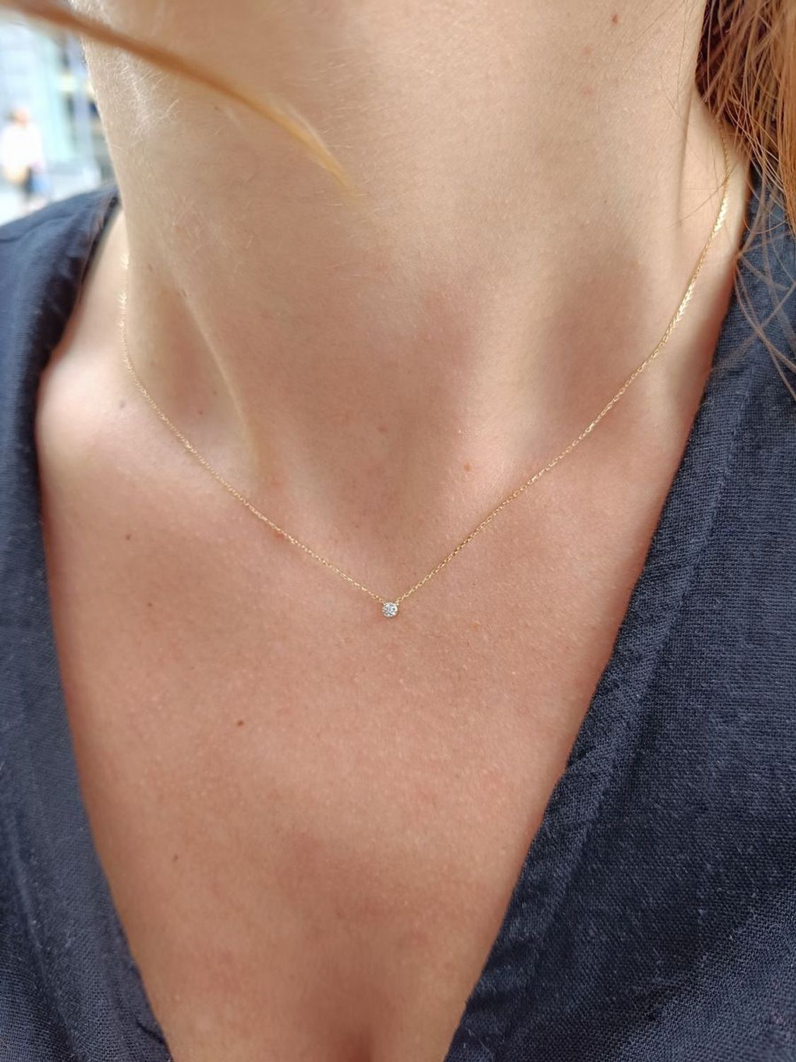 Naszyjnik złoty DIAMENT celebrytka 585 diamenty.jpg