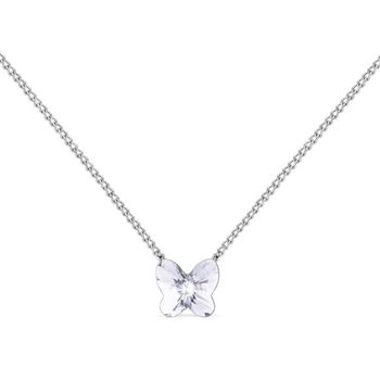 spark-naszyjnik-papillo-n47485c-Srebrny naszyjnik dziecięcy 925 „Kryształowy Motylek” z kryształkiem Swarovski – regulowany 38+5 cm.jpg