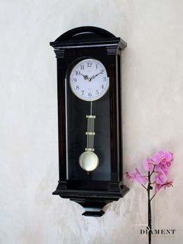 Zegar ścienny z wahadłem ' Drewniany zegar' JVD N9317.1 ✓Zegary ścienne✓Zegary szafkowe ✓ Zegary drewniane✓ wymarzony prezent✓ zegary na ścianę (1).JPG