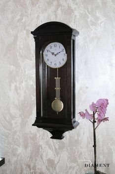 Zegar ścienny z wahadłem ' Drewniany zegar' JVD N9317.1 ✓Zegary ścienne✓Zegary szafkowe ✓ Zegary drewniane✓ wymarzony prezent✓ zegary na ścianę (2).JPG