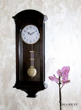 Zegar ścienny z wahadłem ' Drewniany zegar' JVD N9317.1 ✓Zegary ścienne✓Zegary szafkowe ✓ Zegary drewniane✓ wymarzony prezent✓ zegary na ścianę (3).JPG