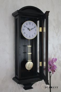 Zegar ścienny z wahadłem ' Drewniany zegar' JVD N9317.1 ✓Zegary ścienne✓Zegary szafkowe ✓ Zegary drewniane✓ wymarzony prezent✓ zegary na ścianę (5).JPG