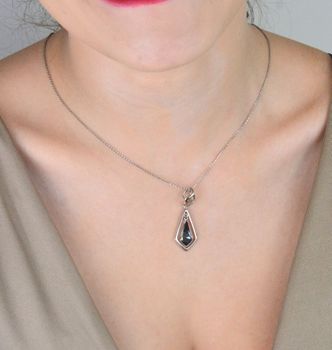 Naszyjnik Srebrne Spark Swarovski Trapeze Silver Night ND473114SNvsdv (5).JPG